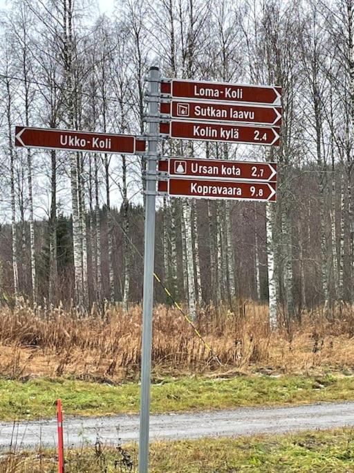 Kolin Pikkukolo - Saunallinen Studiohuoneisto Kolinkylä Exteriör bild